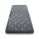 Bench Seat Cushion Seat Cushions Garden Chair Cushions Chair Pad Seater Bench Seat Cushion and Back Cushion Bench Comfort Cushion Seat Pad Outdoor Cushions, 23x58in Grey