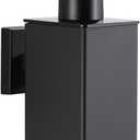 BGL Matte Black Soap Dispenser Wall Mounted for Bathroom
