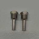PIC Gauges TW-SS02-23S2 316 SS Standard Thermowell for Industrial Bimetal Thermometers, Stepped Style, 2-1/2" Stem Length, 1/2" NPT x 3/4" NPT, 0.260" Bore Diameter