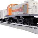 Lionel Disney Star Wars Rebel RS-3 LionChief O Gauge Electric Train Set with Bluetooth 5.0, Remote Control, Freight Cars & FasTrack – Lights & Sounds Ready to Run Model Train Set, Ages 14+