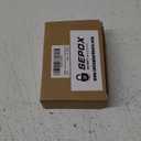 SEPOX® Versatile Twins Resettable 4-Digit Combination Padlock with Extrem Long Cable – Personalized Password, Durable Vinyl Steel Cable, Multipurpose Lock for Suitcase, Gym – Black 32cm Cable