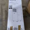 BLACK+DECKER Portable Air Conditioner, 8,500 BTU (5,100 BTU SACC) for Rooms Up To 350 Sq. Ft., Portable AC with Full Function Remote Control & Window Kit, BPACT05SM, White