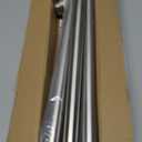 Shower Curtain Rod, 1" Diameter Heavy Duty Tension Shower Rod, Non Slip Adjustable 28-74 inch No Drill Shower Curtain Rods Spring Tension For Bathroom, Shower Stall, No Rust, Brushed Nickel