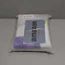 AAtter Purple Window Curtain Black and White Grey Gray Lavender Plum Modern Abstract Lilac Silver Ombre Living Room Bedroom Rod Pocket Drapes Treatment Fabric 1 Pair Home Decor, 42" W x 63" L, Dark