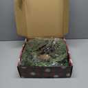 9 FT Christmas Cedar Garland, Thick Green Cypress Garlands, Real Touch Pine Garlands, Realistic Garland Christmas Decorations for Outdoor Indoor Table Mantel Railing Stair Porch Decor (Style-2)