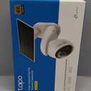 Tapo 4K Outdoor Pan/Tilt Wireless Security Camera - Battery with Solar Charging, 360 Motion Track, 24/7 Capture, Person/Vehicle Detection, Subscription-Free Local Storage or Optional Cloud, C660 KIT