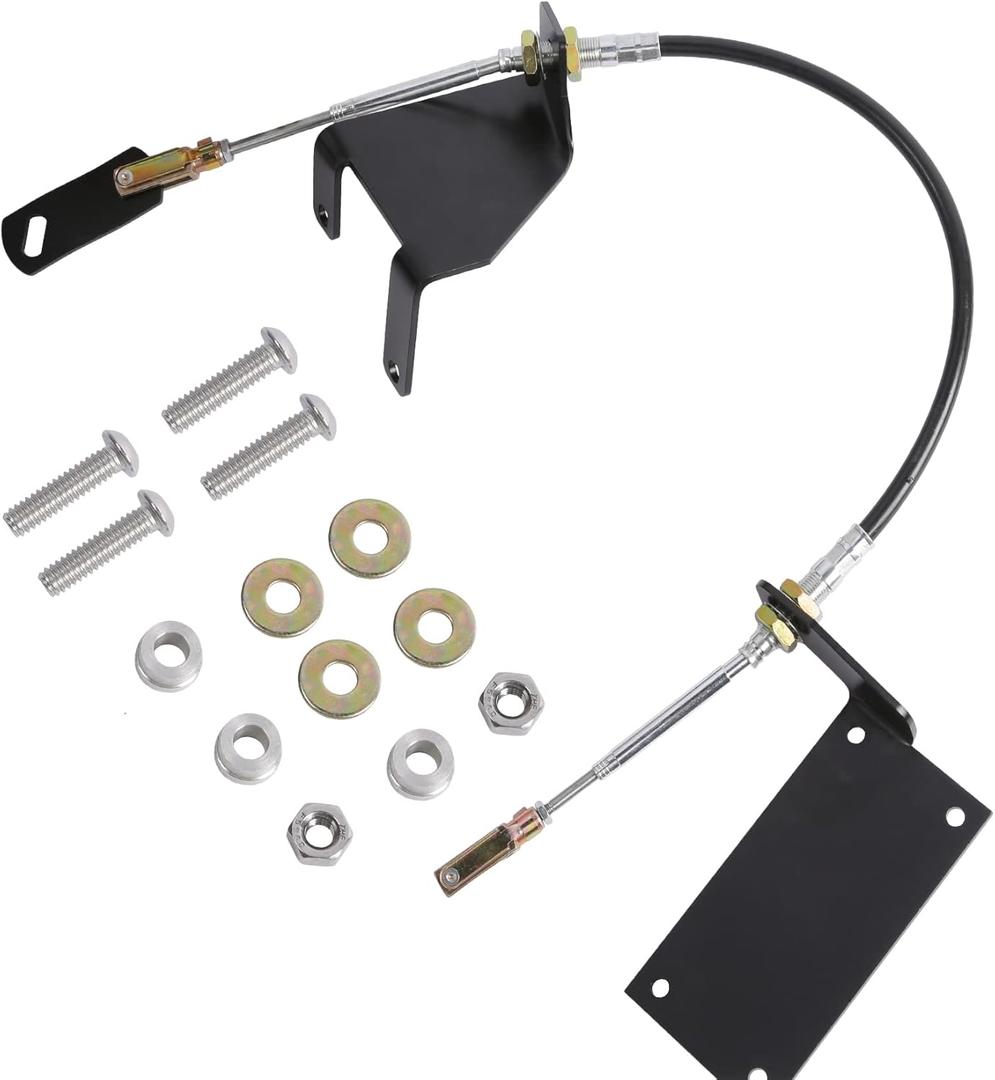Transfer Case Cable Shift Linkage Upgrade Heavy Duty Compatible with 1997-2006 Jeep Wrangler TJ