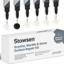 Granite, Marble & Stone Repair Kit - Fix Chips & Defects in Minutes | Restore Tiles & Countertops with Ease | for Quartz Corian Marble or Stone | Flawless Results Every Time | Repair Up to 20 Chips