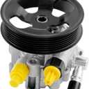 Power Steering Pump, with pulley, Compatible with Toyota Camry (2007-2011) & Avalon (2005-2012),for 3.5L V6 2GR-FE Engine, Lexus ES350 (2007-2012), Replaces 21-5498, 36P1012, 44310-33170