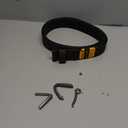 Carhartt Men's Saddle Leather Belt (Black)