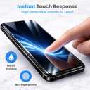 High-Strength 9H Tempered Glass Screen Protector & Camera Lens Protector for iPhone 16 Pro Max with Easy Installation Tray & Tools, Clear HD Glass Protector for iPhone, Anti-Scratch & Anti-Fingerprint