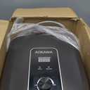 Electric Mini Tank Water Heater 2.5 Gallon Under Sink Instant Hot Water Point of Use for RV Kitchen Bathroom Camper with Safety Vavle 1/2" NPT Wall or Floor Mounted