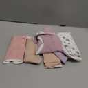 Bearmoss Baby Bibs for Drooling & Teething 8 Pack Muslin Cotton Soft Absorbent Adjustable Unisex Bibs Boys Girls 0-36 Months (Sweet Charm)