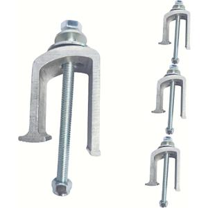 High-strength aluminum (4 Pack) Easy Mount - Truck Tool Box Clamps - Tie Downs