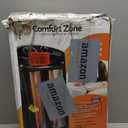 Comfort Zone Indoor Tower Space Heater, Adjustable Thermostat, Radiant Heat, Electric, Infrared Quartz, 2 Heat Settings, Overheat Protection, Ideal for Home, Bedroom, & Office, 1,500W