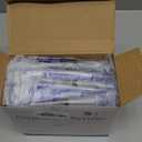 100 Pack Disposable 5ml/cc Lab Syringes with 22Ga 1.25 Inch Needle Luer Lock, Individually Sealed Packed