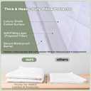 CoolShields Premium 100% Cotton Waterproof Pillow Protectors with Zipper, Breathable & Noiseless, Hypoallergenic Soft Skin-Friendly Surface for All-Night Comfort, Queen Size - 20x30 (2 Pack)