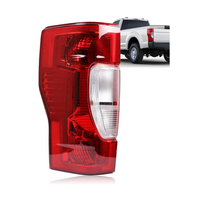 Tail Lights Fit Ford F250 F-250 F350 F-350 Super Duty 2017 2018 2019 Rear Halogen Brake Back Up Cover Taillights Lens Assembly Left Driver Side FO2800256 HC3Z13405D(w/o Blind Spot)