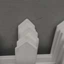 16" Extra Tall Christmas Tree Fence,6PCS Heavy Duty Wooden Baby Gate Around Christmas Tree Gate,Thickened White Picket Fence Barrier for Dogs,Cats&Kids,Tree Fence Border Decoration