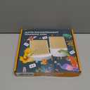 2 in 1 Multiplication Addition Math Board Game for Kids - Wooden Montessori Math Toys for Girls Boys 4 5 6 7 8 9 Years Old Wood Double Sided Board Table Dice Card Games for Family