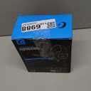 syndesmos CM7002 Gaming Headset for PS5, PS4, PC, Mac, Switch, Xbox Series, Surround Sound RGB Gaming Headphones with Noise Canceling Microphone, 50MM Dynamic Drivers, 3.5MM Audio Jack, Light White