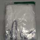 Lamyba Mrs Bag with Makeup Bag, Bride Tote Bag, Bridal Shower Gifts for Bride,Canvas White (21"x 15"x 5.5 " & 8.7"x 5"x 3 ")