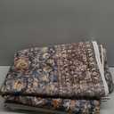 Collive Washable Area Rug 6x9, Large Antique Distressed Rugs for Living Room Vintage Soft Rugs for Bedroom, Non Slip Ultra-Thin Dining Room Floor Carpet for Entryway Kitchen Office - Brick