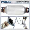Front Catalytic Converter Compatible with Volkswagen Jetta 2010-2014, Passat 2012-2014, Golf 2012-2014, Beetle 2012-2014, 2.5L Catalytic Convertor (EPA Compliant)