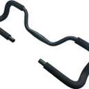 UPANBIKE Bike Butterfly Handlebar Aluminum Alloy Wide Three-dimensional Rest Bar Riser Bar With Sponge Cover For Trekking Mountain Bike Road Bike(31.8mm*620mm)