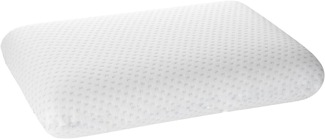 Orthopedic High Density Memory Foam Pillow with Perfect Size and Shape for Comfort Sleep and Relaxation.