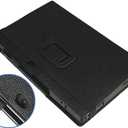 Tablet Cover for Microsoft Surface Pro 1st 2nd Generation 10.6"(2013 Release), Ultra Slim Folio Stand Leather Case for Microsoft Surface Pro 1/2 1514 1601 Gen 1st 2nd 10.6 inch (Black)