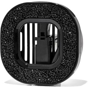 Scentportable Vent Visor Clip Black Jeweled Glitter