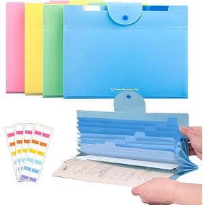 Colorful Folders (12 Pack)
