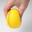 Avesfer Practice Foam Softballs 11 inch with Mesh Bag Soft Oversize Foam Baseballs Safely Training Batting Hitting Ball and Fielding Indoor Outdoor for Kids Teenager Players Pack 6
