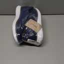 Men's Mesh Dress Shoes Casual Business Lace Up Oxford Sneakers Lightweight Breathable Walking Shoes Comfortable Thick Sole Tennis Footwear (8, Blue-1)