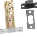 Bathroom Door Latch Accessory Invisible Door Lock Body Single Tongue Design Stainless Steel