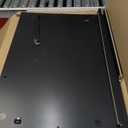 Americanflat 24x34 Poster Frame with Polished Plexiglass - Use as 20x30 Frame with Mat or Display 24x34 Photo Without Mat - Hudson Collection - Wide Picture Frames for Wall Display - Black