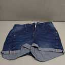 Jeans  Women Jean Short Ripped Hot Shorts Comfy Stretchy Women Fringed Denim Shorts , Size 8 