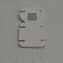 RomanticBaking 3 " x 3 " x 1 " 50PCS Chocolate Truffle Boxes for 4Cookies Boxes Mini Bakery Boxes with Window for Brownie,Soap,Donut (White)