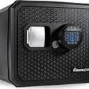 SentrySafe Fireproof and Waterproof Large Safe with Digital Keypad, Override Key, and Adjustable Shelf for Home, Dorm, or Office, 0.81 Cubic Feet, FPW082HSB