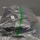 Bakepacker 60-Pack Wide Large Size Paper Bags With Handles Bulk 12.6"x4.3"x10" Black Party Kraft Shopping Bags