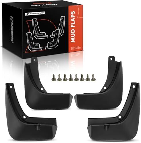 A-Premium Set of 4PCS Mud Flaps Splash Guards Mudguards Mudflaps Compatible with Genesis GV80 2021 2022 2023 2024 2025, SUV, Front & Rear Driver and Passenger Side