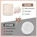 Silicone Boot Compatible with Sinple Midern 24/30/40 oz Tumbler with Handle/Trek Pivot, Protective Anti-Scratch Bottle Bottom Sleeve Cover Compatible with Sinple Midern Tumbler