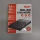 YOTUO 1TB External Hard Drive, USB C Multiport Hub HDD 7-in-1, USB 3.0, SD/TF Card Reader, Docking Station, Multi-Function HDD for Windows, Mac, Android, TV, Phone, Laptop, Desktop, PC