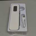 Smart Toothbrush Holder, Wall Mounted Toothbrush Holder with Toothpaste Dispenser, Drying Function and 3 Toothbrush Slots for Bathroom (White)