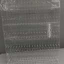 100 Slot Clear Acrylic Cassette Tape Storage for Easy Sorting and Organizing of Cassette Tapes, Stamp Pads, Playing Cards, Card Decks and More, Holder for Desktop, Wall Mounted