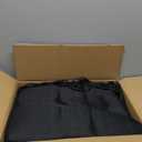 Top Ring Trampoline Enclosure Net Replacement-for 8 Curved Poles Top Ring System, Round Safety Net Only, Trampoline Accessories with Protection Buckles Adjustable Straps Zipper (14FT Frame)