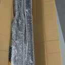 BLIKA Complete Set 36" Cable Railing Post Kit(Post 35"x2"x2"), Black Level Drilled Cable Railing Post, Invisible Cable Railing System Kit Include 4Pack Level Posts,1/8" Stainless Cable(No Handrail)