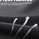 MAGCOMSEN Men's Polo Shirt Quick Dry Performance Short Sleeve Tactical Shirts Pique Jersey Golf Shirt (Gray, XXL)