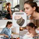 3PCS Large Lay Flat Claw Clips for Women - Strong Hold Anti-Slip, Versatile Solid Colors Fit Thin & Thick Hair(A1)